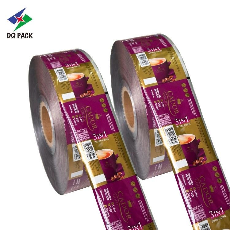 Custom Printed Roll Film for Coffee Packaging