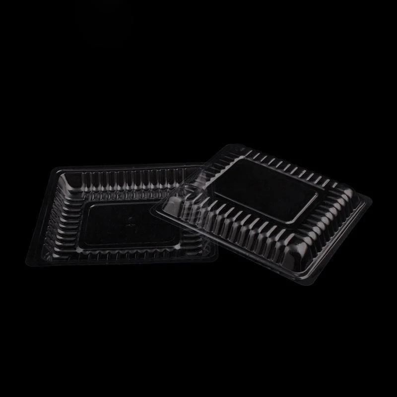 Disposable Plastic Vegetable Trays Transparent Pet Vegetable Fruit Container Packing tray