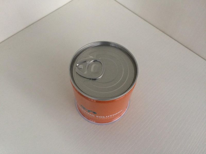 Custom Printed Mini Round Storage Tin Metal Can for Beverage Juice Packing