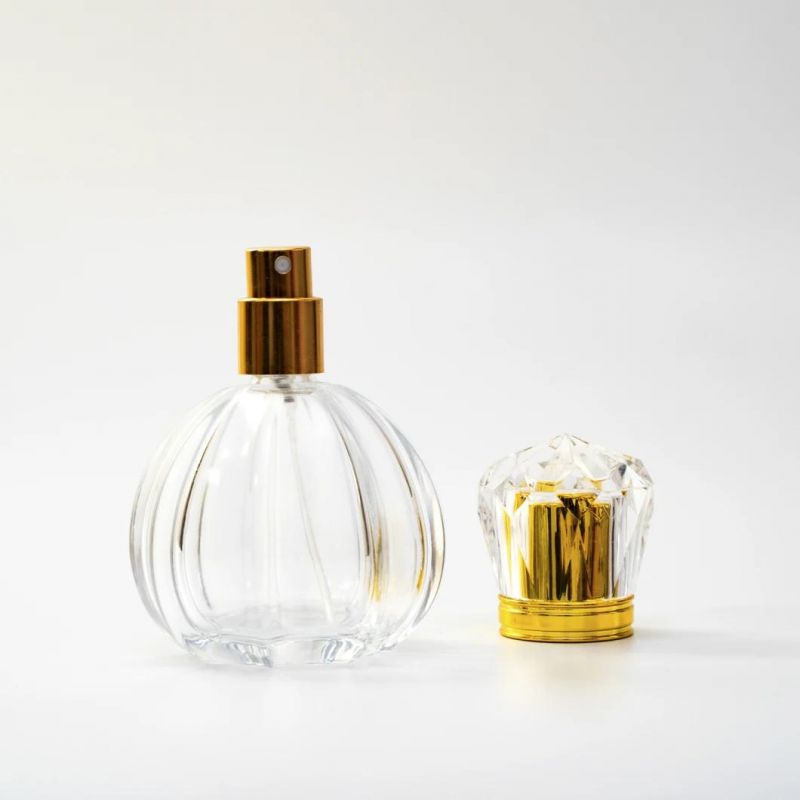 Elegant Women Body Shaped Glass Perfume Bottle 100ml