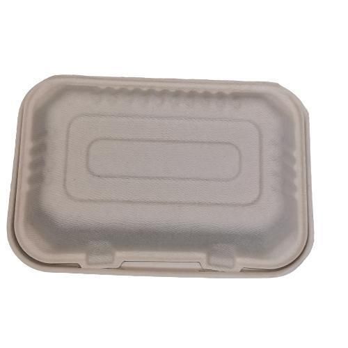 Hot Selling Bagasse Food Packaging Box 9 X 6 Inch