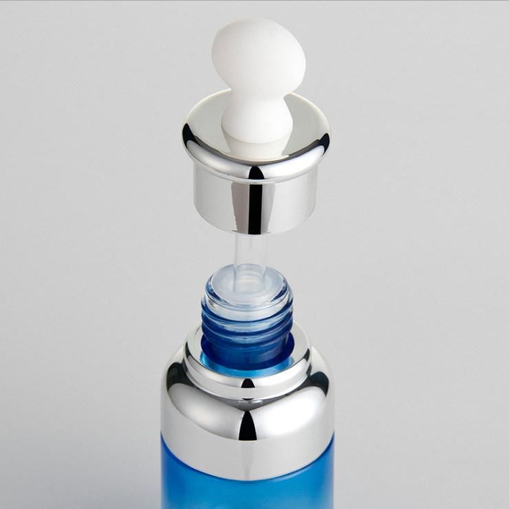 20ml, 30ml, 50ml Essential Oil Bottle Glass Dropper Bottle with Aluminum Cover on The Shoulder