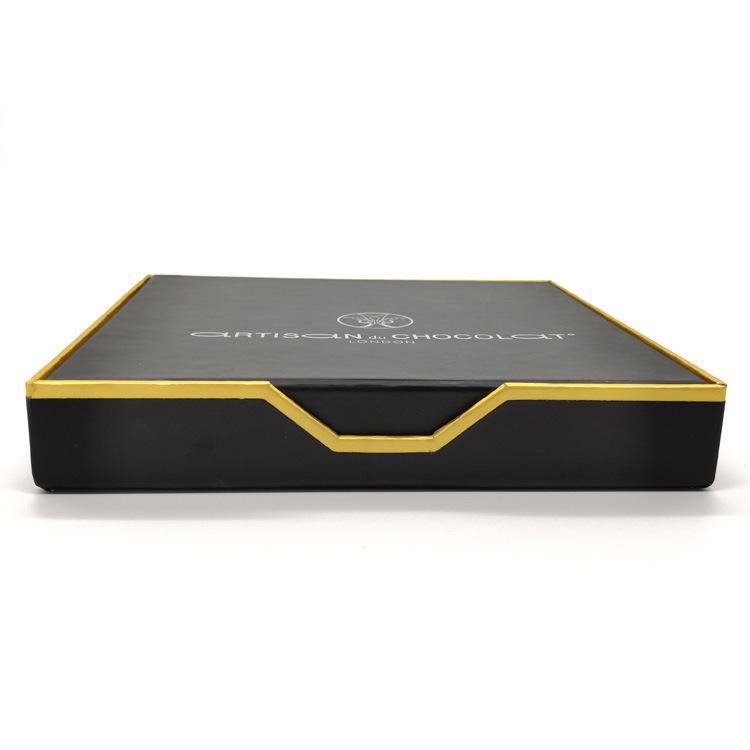 OEM Luxulry Gold Black Fancy Wedding Candy Chocolate Packaging Gift Box