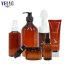 Personal Care Wholesale Cosmetic Packaging Plastic Amber Body Lotion Shampoo Conditioner Bottle