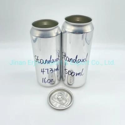 Print Logo1l Crowler Beer Can 32oz Blank Silver for Canning Machine Line