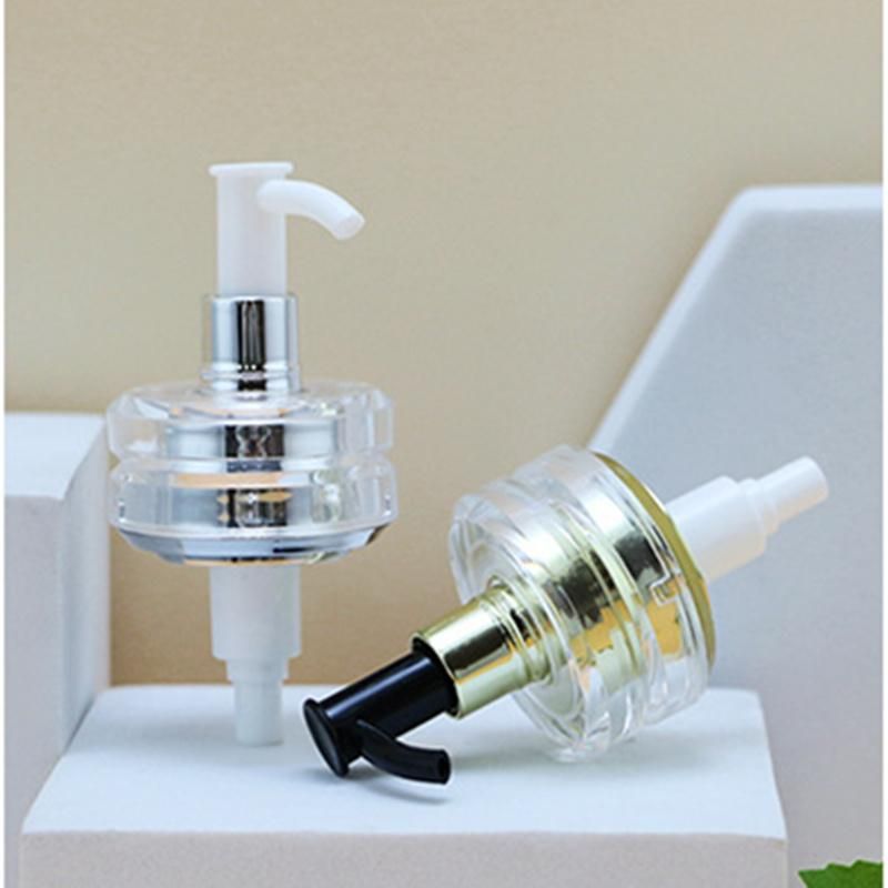 Acrylic Lotion Pump with Bottle for Cosmetic Packaging