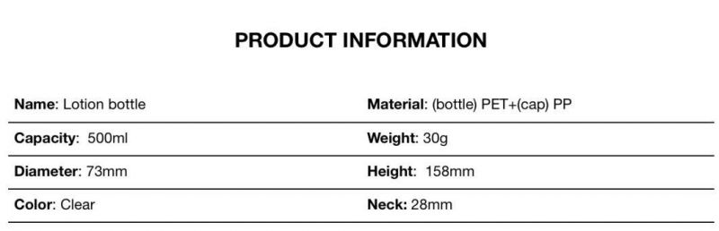 16 Oz 500ml Plastic Pet Bottle Pet Boston Round Bottle Pet Bottle China Manufacturer