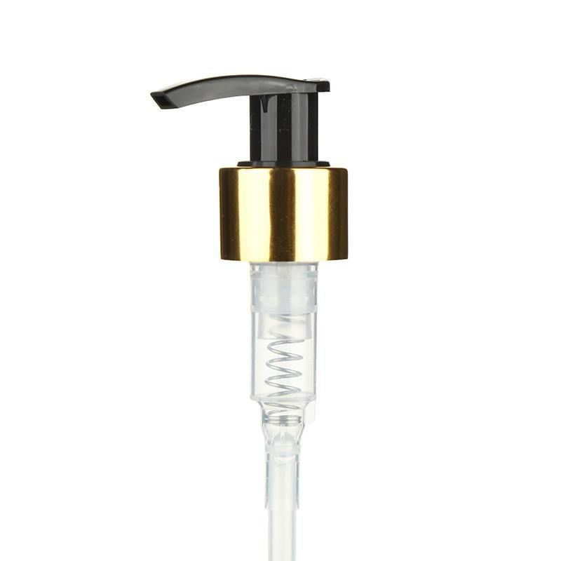 Luxury Aluminum Silver Lotion Pump 28410 Matte Lotion Pump