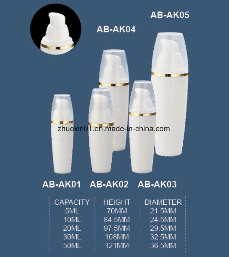 Different Sizes Mini Plastic Travel Pet Cosmetic Packaging Cream Bottles