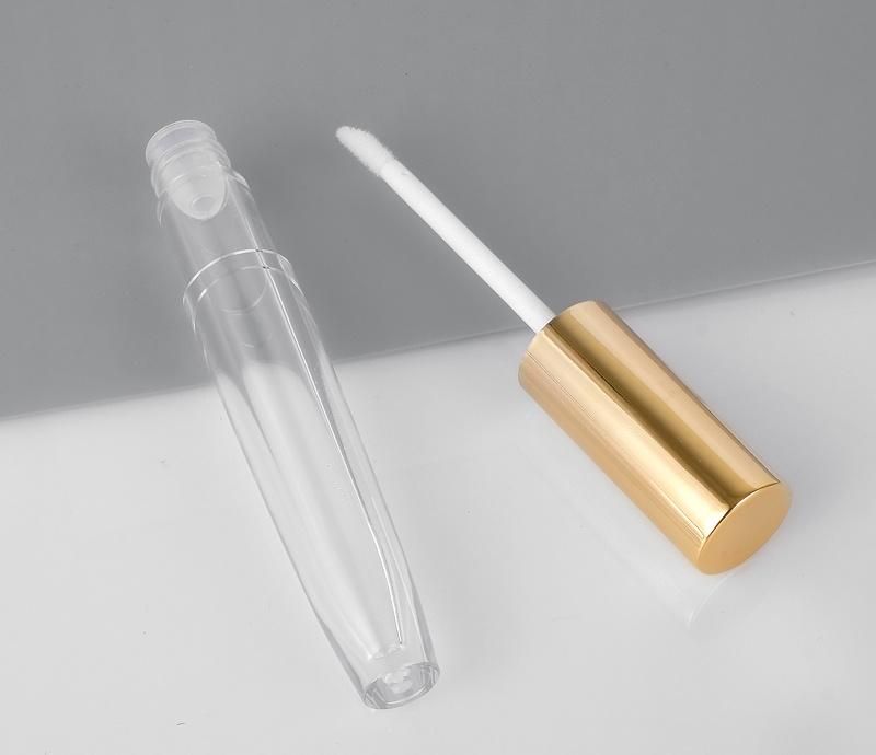 New Design Unique Gold Lip Gloss Wand Tubes Empty Lipgloss Tube Packaging Private Label for Makeup Packaging