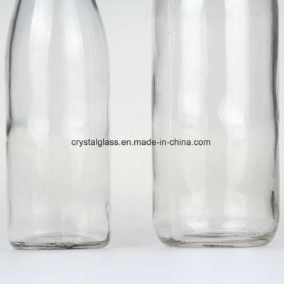 Empty Clear Wine Glass Bottle Oil Bottle with Buckle of Drinkware 250/500/1000ml