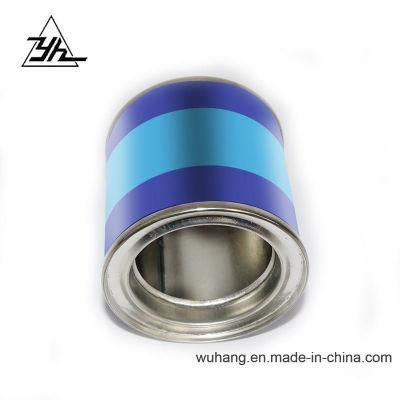 0.0925 Liter Small Round Metal Tin Can Packaging Container