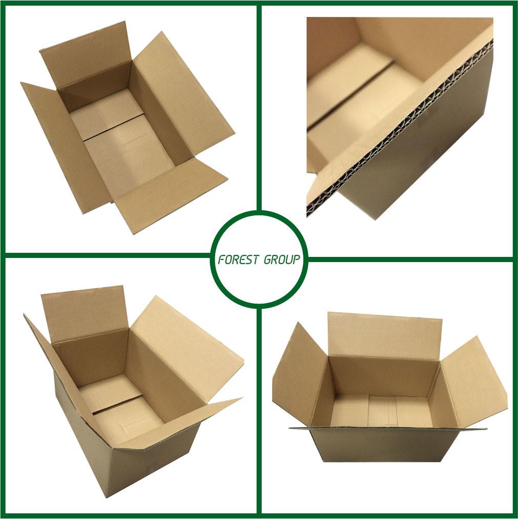 Corrugated Recycle Brown Kraft Paper Box OEM