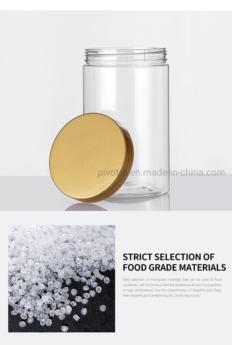 540ml Animal Food Snack Plastic Bottle for Cat Dog Dry Foods Package