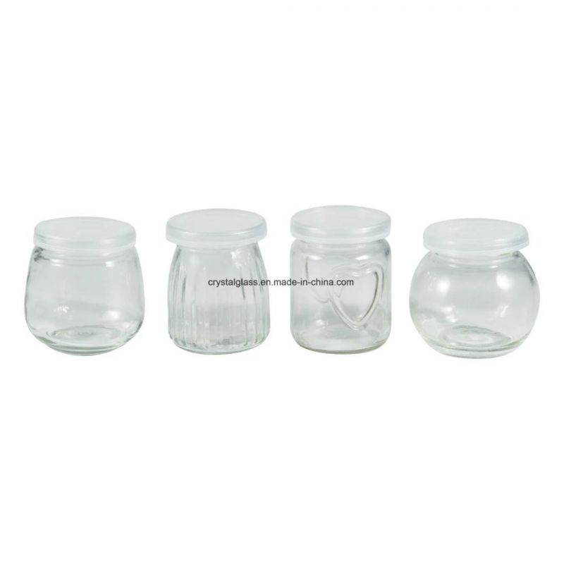 200ml/250ml 300ml 500ml 1L Milk Glass Bottle Mini Glass Milk Bottle with Cap Wholesale