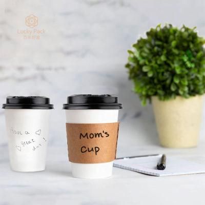 4oz 8oz 12oz 16oz 20oz Paper Cups Printed Single Wall Double Wall Ripple Wall Coffee Cups