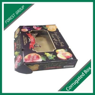 PVC Window Design Custom Made Fruit Packaging Box