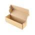 Plain White Tuck Top Airplane Box Matte Finished Folding Packaging Boxes Corrugated for Clothes Packaging