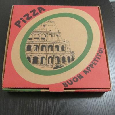 Custom Size Corrugated Paper Pizza Box