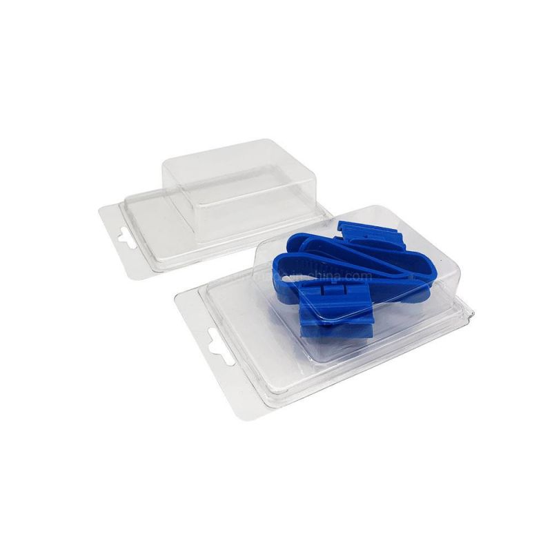 Clear PVC Pet Packaging Plastic Clamshell Mold Packing Box