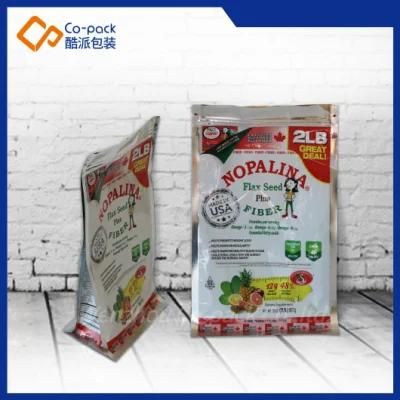 2 Lb Plastic Stand up Seal Plastic Food Packaging Bag