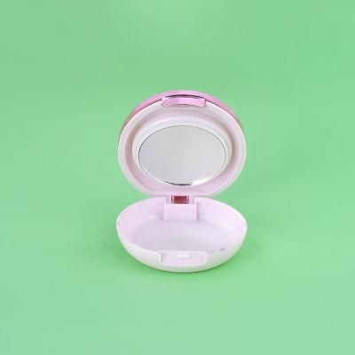 Popular Elegant Double-Deck Cosmetic Container Compact Powder Container Foundation Container