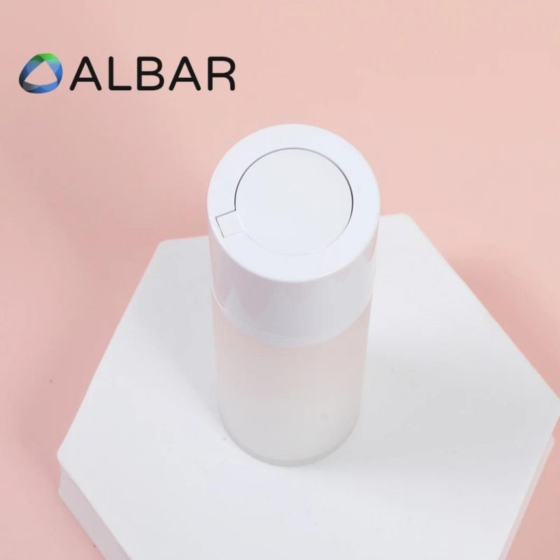 Mini Size Portable Cylinder Slim Twist Plastic Bottles in Leak Proof with Silk Printing