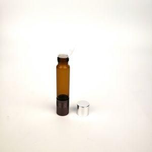 5ml 10ml Clear Glass Double Ended Bottle for Essential Oil