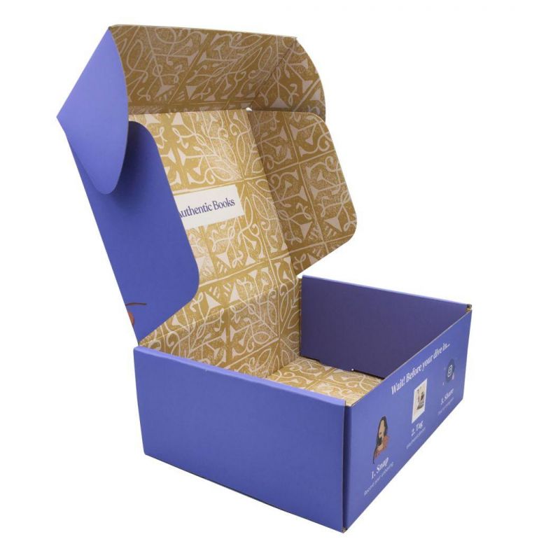 Custom Printing Paper Box Made of 100% Recycle Material for Clothing Shoe Cosmetic Gift Pacaking OEM ODM Welcome