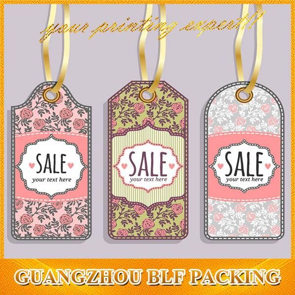 Custom Jewelry Tags Design Printed (BLF-T011)