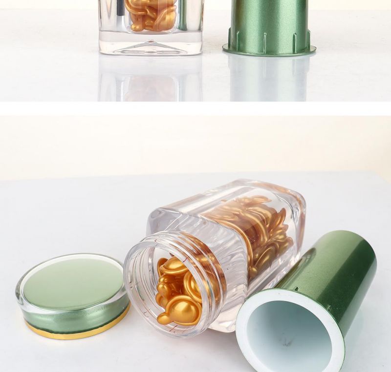 55 Ml PS Plastic Capsule Health Care Package Medicine Bottle