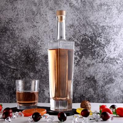 Hot Sale 375ml Extra White Flint Iced Wine Glass Bottle