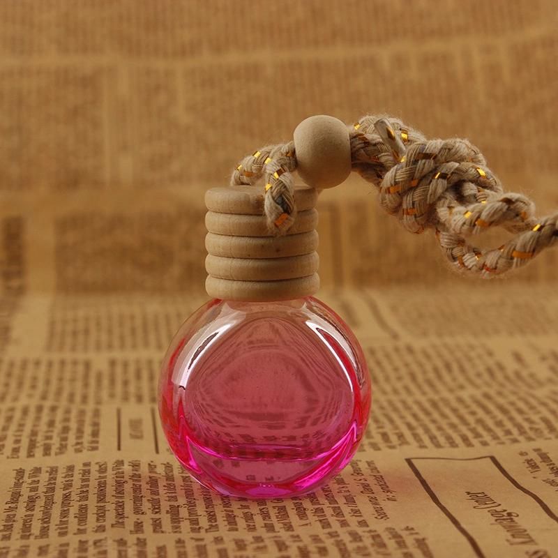 Good Quality Clay Glass Diffuser Car Hanging Air Perfume Pendant Bottle