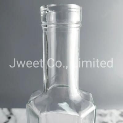 Liquor Bottles Drink Beverages Bottle Glass for Wine Spirit Liquor