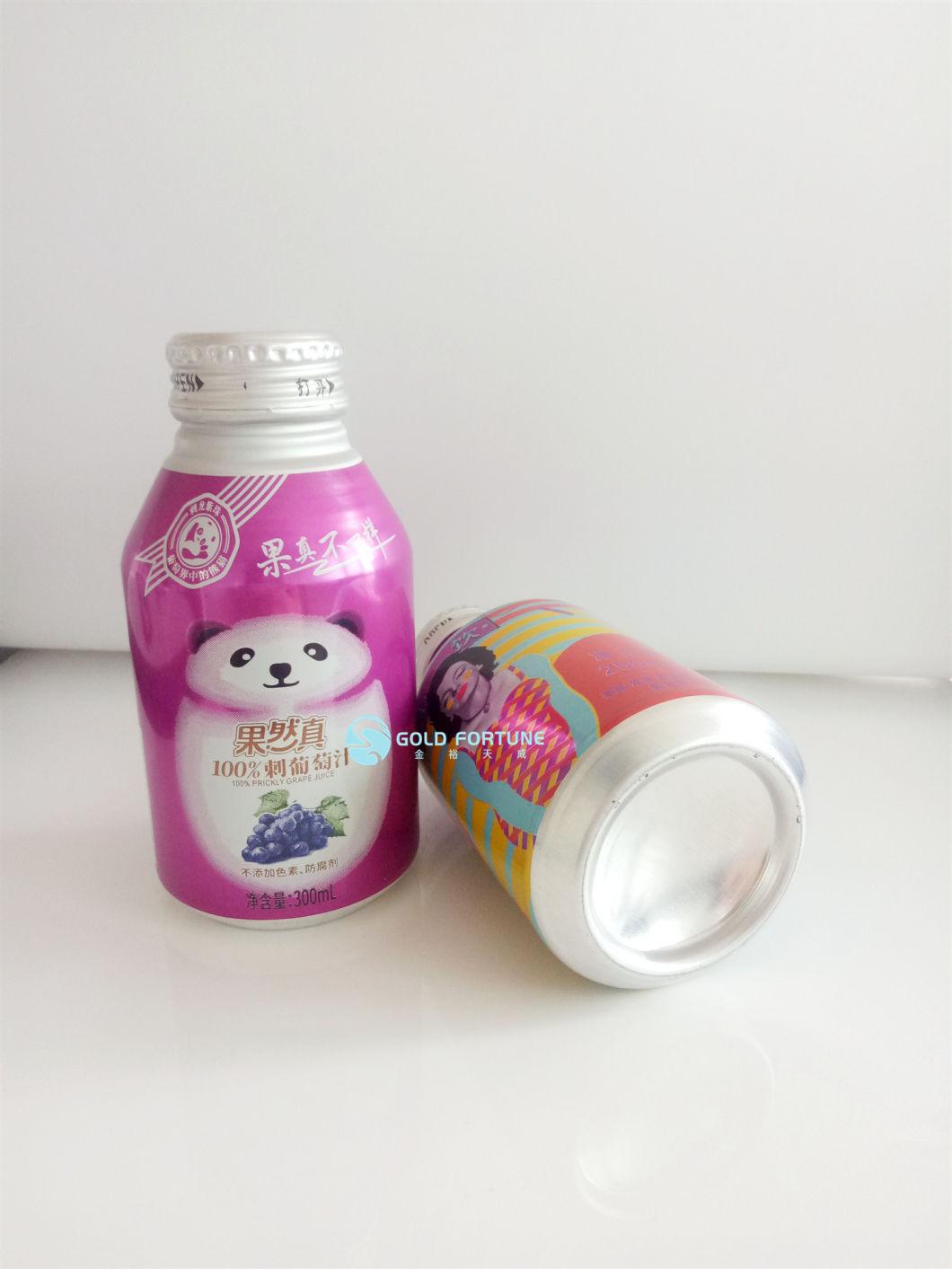 New Design 250ml/300ml Screw Cap Aluminum Beverage Can