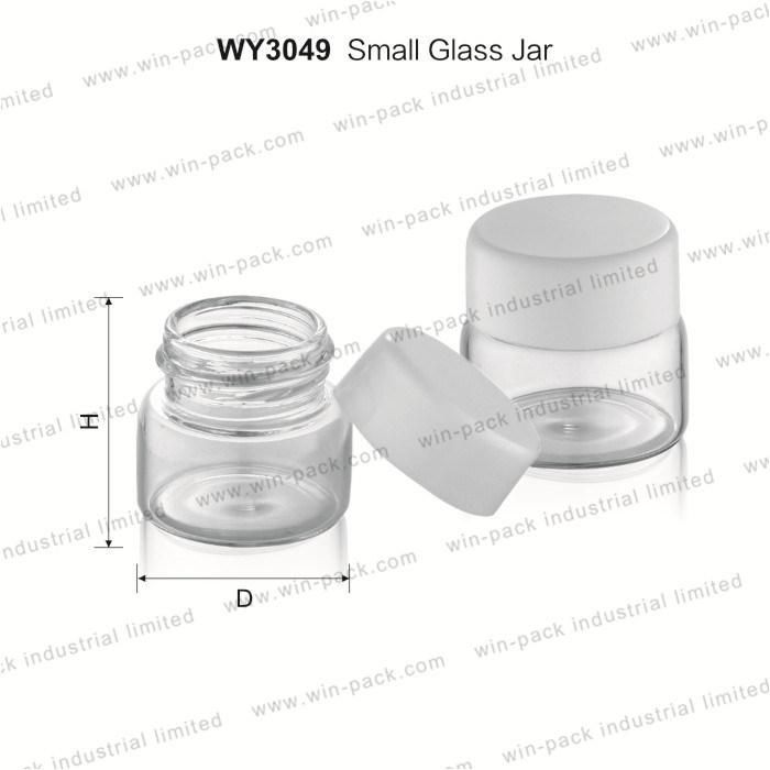 10ml Glass Tube Bottles Essential Oil Wholesale Cosmetic Creams Packaging Glass Cream Jar for Sale