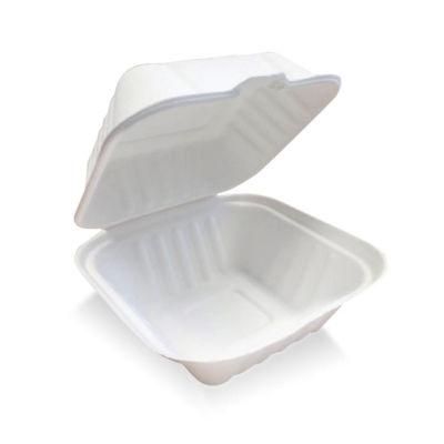 Biodegradable Bagasse Compostable Disposable Eco Friendly Sugarcane Food Packaging
