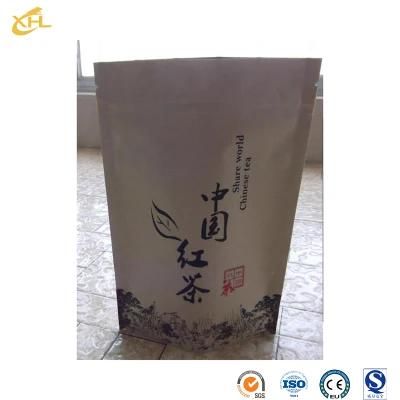 Xiaohuli Package China Kraft Paper Coffee Bags Supplier Dry Fruit Food Storage Bag for Tea Packaging