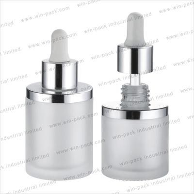 Custom Top Selling Empty Clear Glass Foundation Bottle for Make up