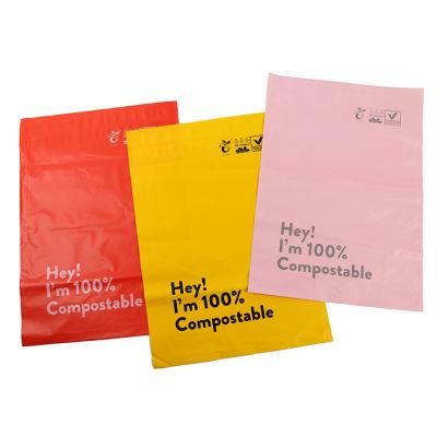 Factory Wholesale Custom Shipping Packaging 100% Biodegradable Mailing Poly Compostable Mailer Bags