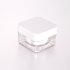 50g Big Transparent Square Clear Empty Cream Jar