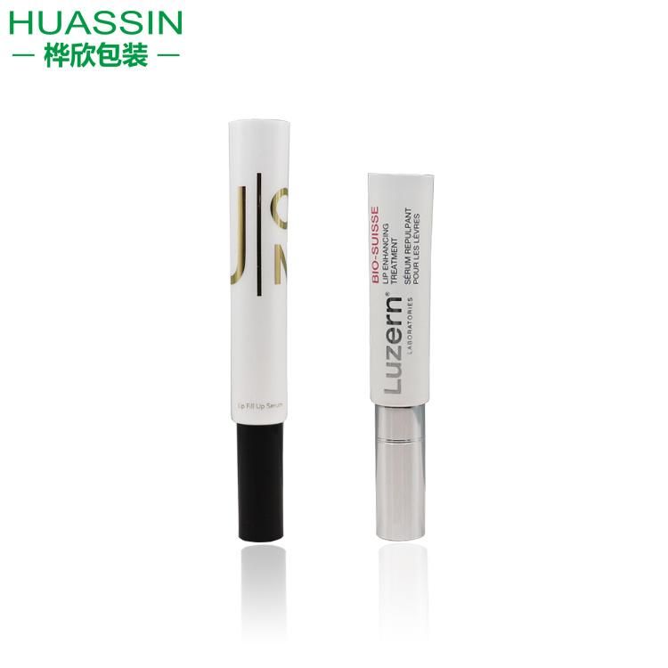 15g Hot Wholesale Custom Logo 3ml 4ml 5ml 10ml Empty Lip Gloss Tube with Brush for Liquid Cosmetics