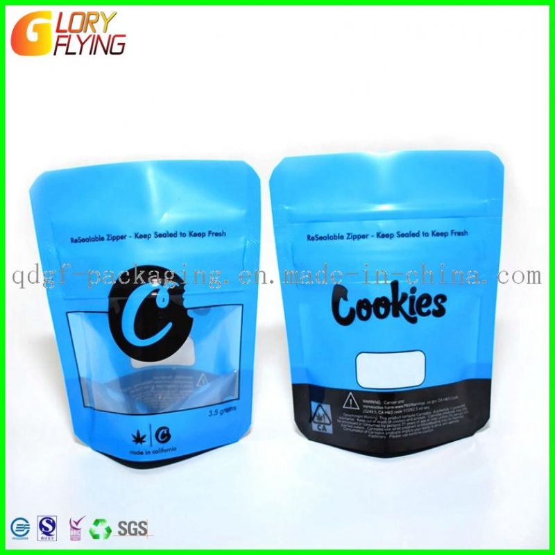 Packaging Bags Tabacco Zip Lock Bag for Cigar Packaging