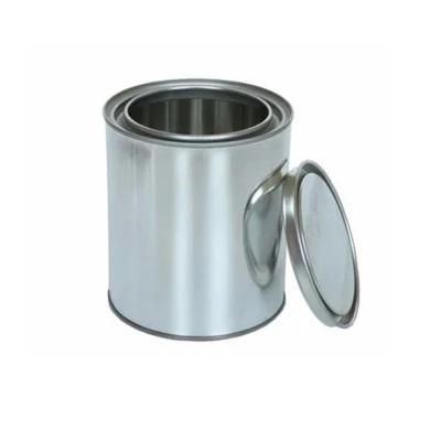 1 Liter High Quality Metal Round Empty Paint Tin Can