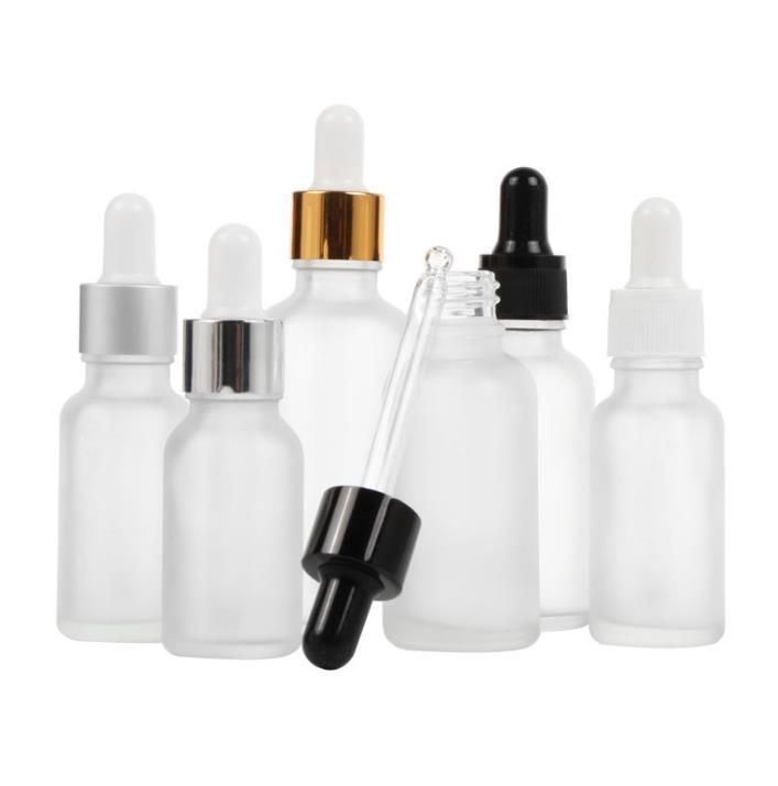 30ml Frosted Serum Glass Dropper Bottle