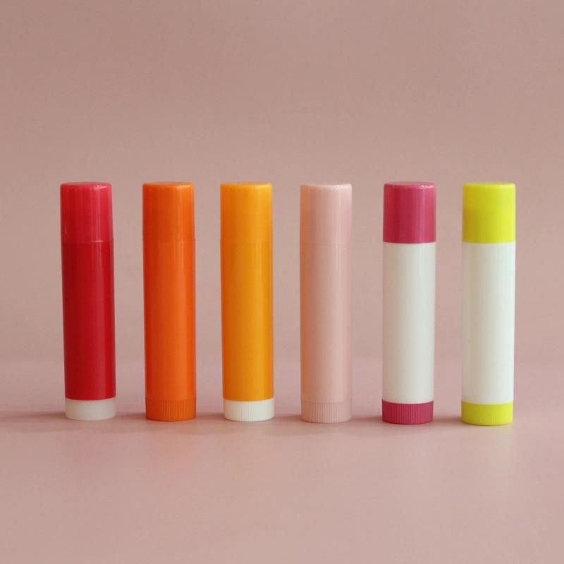 Round Lip Balm Tube Lipbalm Empty Lipstick Tube Cosmetic Packaging