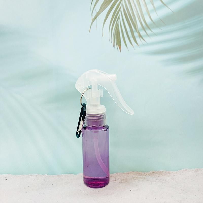 Eco Friendly Custom 50ml 100ml Spray Shaped Plastic Pet Bottle