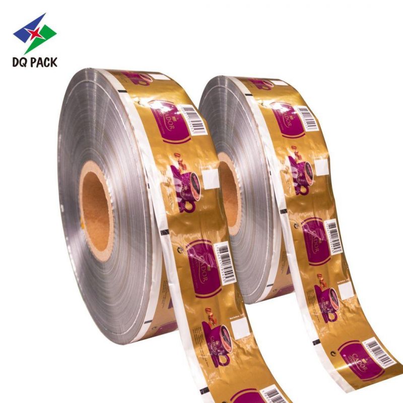 Custom Design Biscuits Aluminium Plastic Laminating Plastic Auto Packing Film PE Pet Al Plastic Film Roll