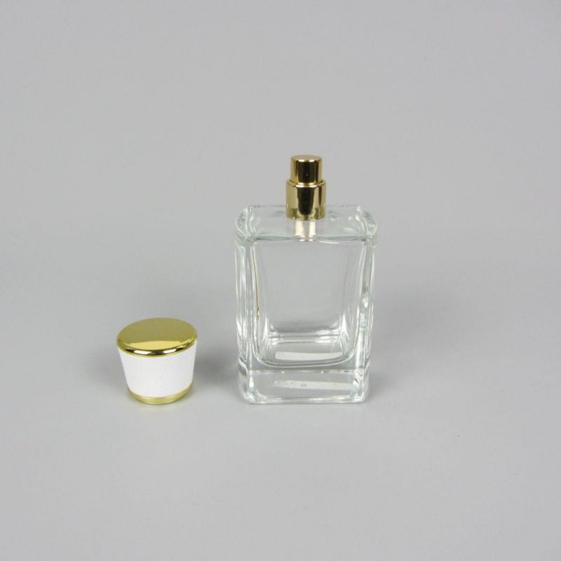 Fragrance Square 100ml Perfume Spray Glass Bottles with Cap