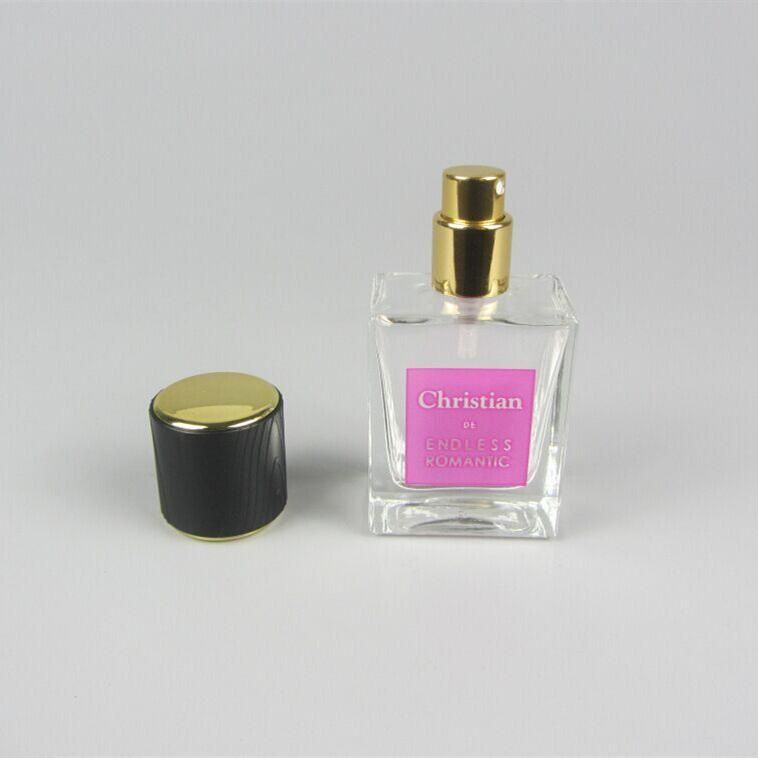 Square Bottle Glass 30ml Glass Vial Bottle